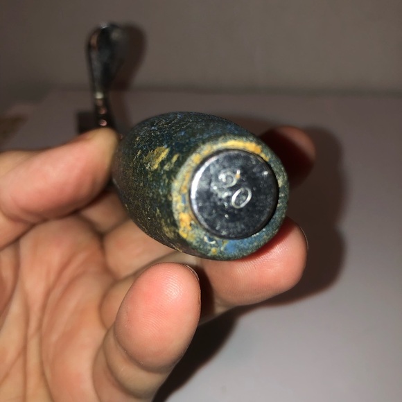 Metal Ice Cream Scoop with wood green handle- perfect for ice cream and rice - Picture 3 of 8